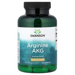 Swanson Vitamins Arginine Akg 1 G 90 Capsules