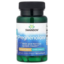 Swanson Vitamins Pregnenolone Super Strength 50 Mg 60 Capsules