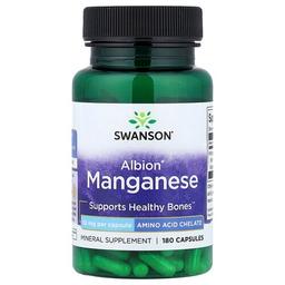 Swanson Vitamins Albion Manganese 10 Mg 180 Capsules
