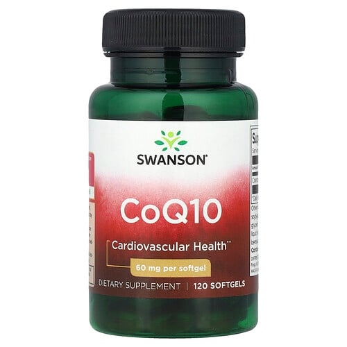 Swanson Vitamins Coq10 60 Mg 120 Softgels product image