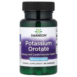 Swanson Vitamins Potassium Orotate 99 Mg 60 Capsules