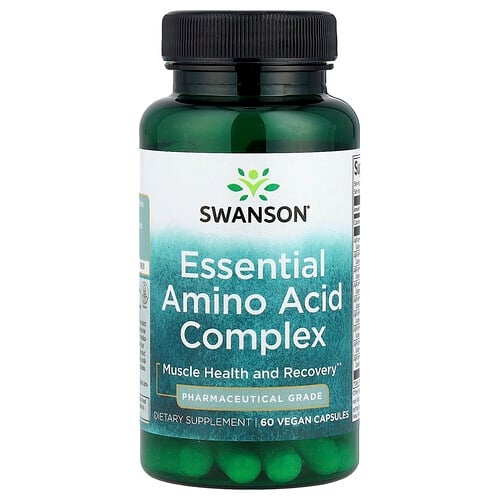 Swanson Vitamins Essential Amino Acid Complex 60 Vegan Capsules product image