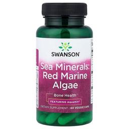 Swanson Vitamins Sea Minerals Red Marine Algae 60 Veggie Caps