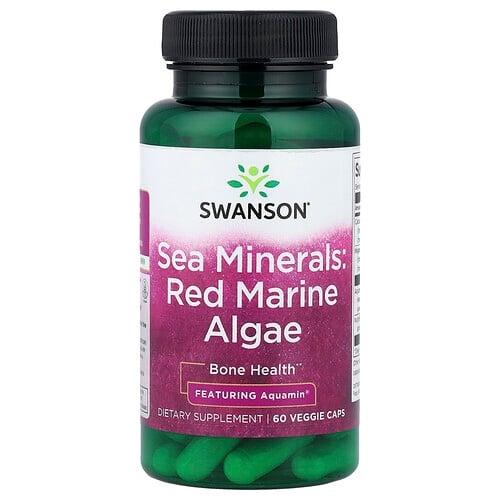 Swanson Vitamins Sea Minerals Red Marine Algae 60 Veggie Caps product image