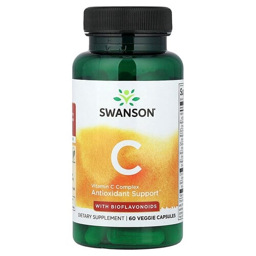 Swanson Vitamins Vitamin C Complex With Bioflavonoids 60 Veggie Capsules product image