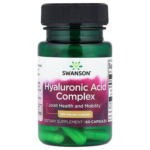 Swanson Vitamins Hyaluronic Acid Complex 166 Mg 60 Capsules product image