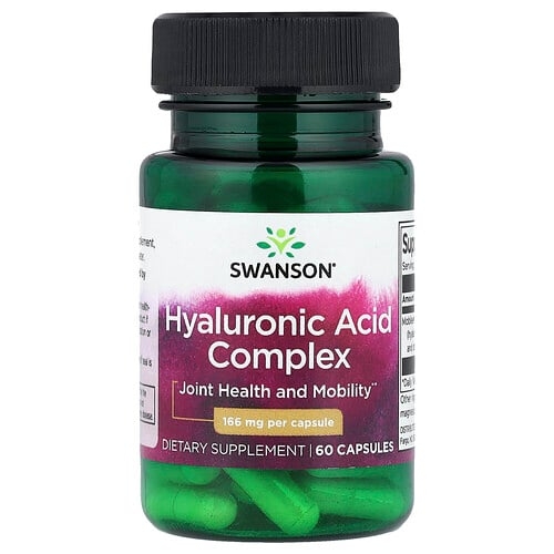 Swanson Vitamins Hyaluronic Acid Complex 166 Mg 60 Capsules product image