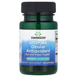 Swanson Vitamins Ultimate Ocular Antioxidant 30 Softgels