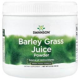 Swanson Vitamins Barley Grass Juice Powder 5 3 Oz 150 G