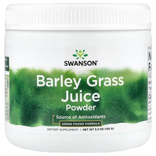 Swanson Vitamins Barley Grass Juice Powder 5 3 Oz 150 G product image