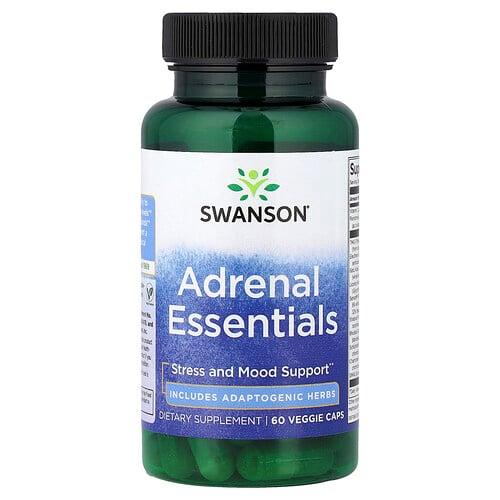 Swanson Vitamins Adrenal Essentials 60 Veggie Caps product image