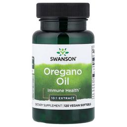 Swanson Vitamins Oregano Oil 120 Vegan Softgels 150 Mg Per Softgel