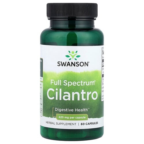Swanson Vitamins Full Spectrum Cilantro 425 Mg 60 Capsules product image