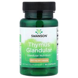 Swanson Vitamins Thymus Glandular 500 Mg 60 Capsules