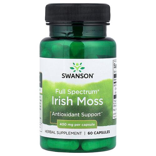 Swanson Vitamins Full Spectrum Irish Moss 400 Mg 60 Capsules product image