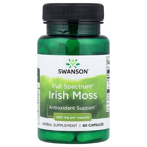 Swanson Vitamins Full Spectrum Irish Moss 400 Mg 60 Capsules product image