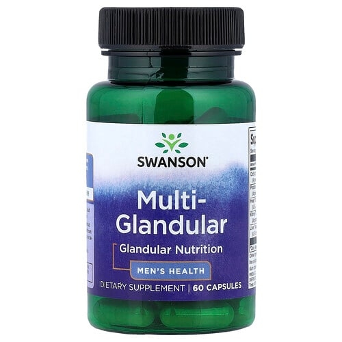 Swanson Vitamins Multi Glandular Men S Health 60 Capsules product image