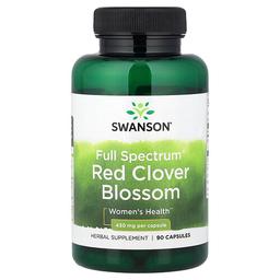 Swanson Vitamins Full Spectrum Red Clover Blossom 430 Mg 90 Capsules