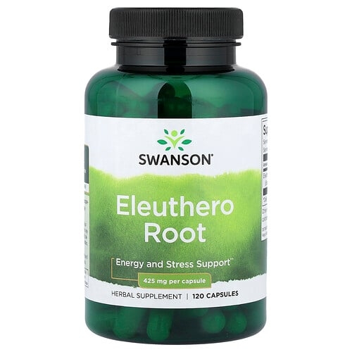 Swanson Vitamins Eleuthero Root 120 Capsules 425 Mg Per Capsule product image