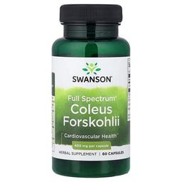 Swanson Vitamins Full Spectrum Coleus Forskohlii 400 Mg 60 Capsules