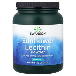 Swanson Vitamins Sunflower Lecithin Powder 1 Lb 454 G