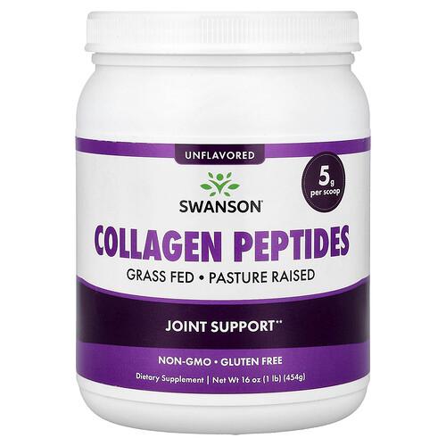 Swanson Vitamins Collagen Peptides Unflavored 16 Oz 454 G product image
