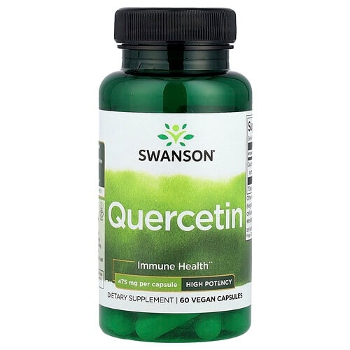 Swanson Vitamins Quercetin High Potency 475 Mg 60 Vegan Capsules product image