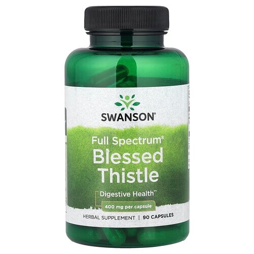 Swanson Vitamins Full Spectrum Blessed Thistle 400 Mg 90 Capsules product image
