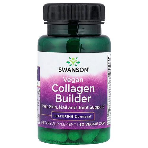 Swanson Vitamins Vegan Collagen Builder 60 Veggie Capsules product image