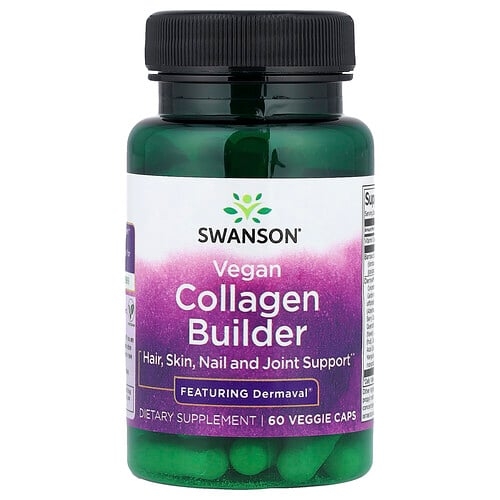 Swanson Vitamins Vegan Collagen Builder 60 Veggie Capsules product image