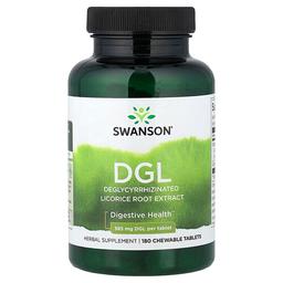 Swanson Vitamins Dgl 180 Chewable Tablets