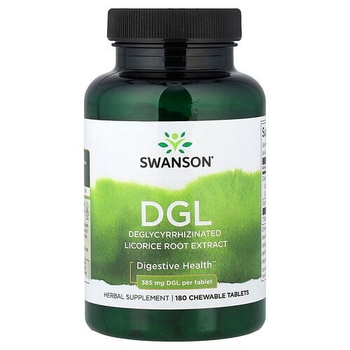 Swanson Vitamins Dgl 180 Chewable Tablets product image