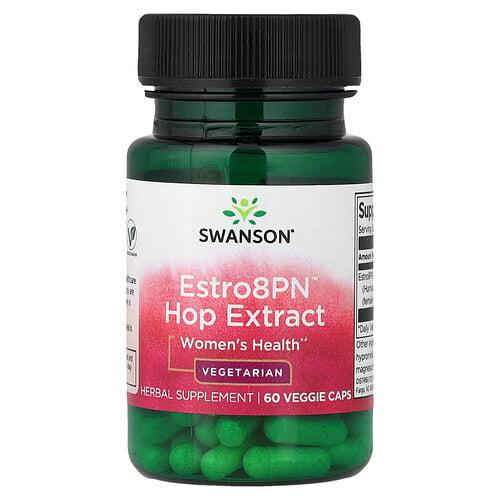 Swanson Vitamins Estro8pn Hop Extract Women S Health 60 Veggie Caps 10 Mg Per Capsule product image