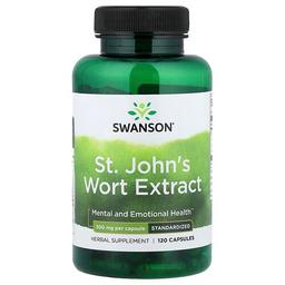 Swanson Vitamins St John S Wort Extract Standardized 300 Mg 120 Capsules