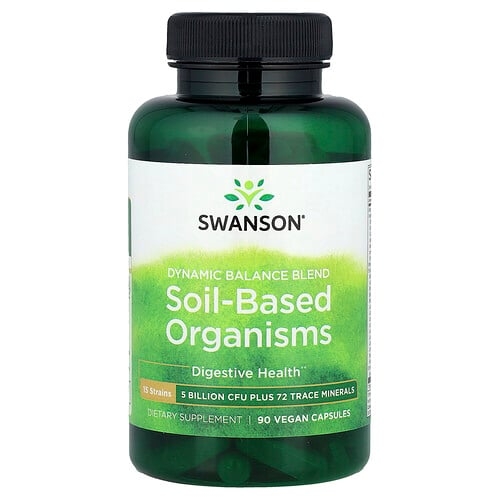 Swanson Vitamins Soil Based Organisms 90 Vegan Capsules product image
