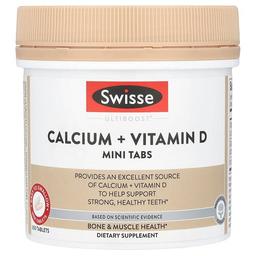 Swisse Ultiboost Calcium Vitamin D Mini Tabs 300 Tablets
