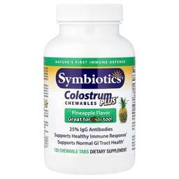 Symbiotics Colostrum Plus Chewables Pineapple 120 Chewable Tabs