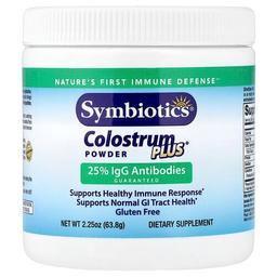 Symbiotics Colostrum Plus Powder 2 25 Oz 63 8 G