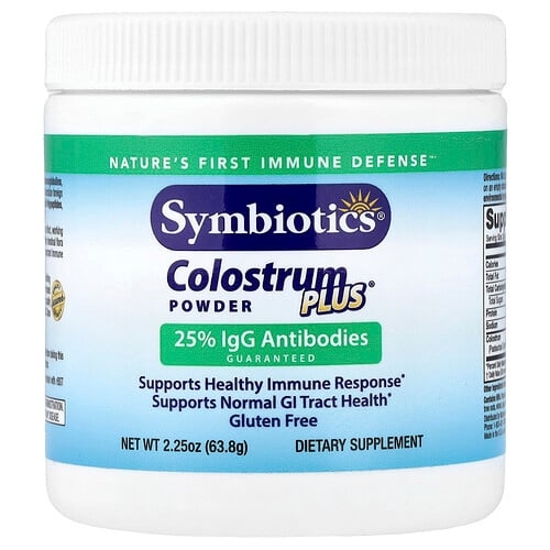 Symbiotics Colostrum Plus Powder 2 25 Oz 63 8 G product image