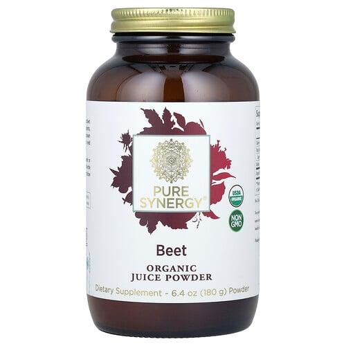 Pure Synergy Beet Organic Juice Powder 6 4 Oz 180 G product image