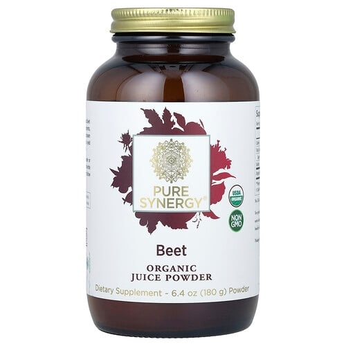 Pure Synergy Beet Organic Juice Powder 6 4 Oz 180 G product image