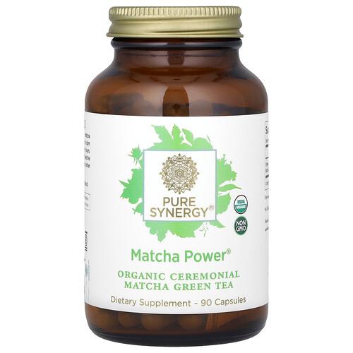 Pure Synergy Matcha Power 90 Capsules 500 Mg Per Capsule product image