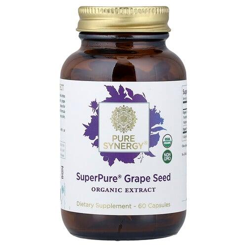 Pure Synergy Superpure Grape Seed 60 Capsules product image