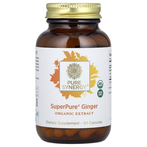 Pure Synergy Superpure Ginger 60 Capsules product image