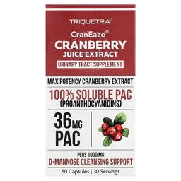 Triquetra Health Craneaze Cranberry Juice Extract 60 Capsules