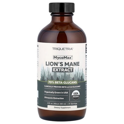 Triquetra Health Mycomax Lion S Mane Extract 8 Fl Oz 240 Ml product image