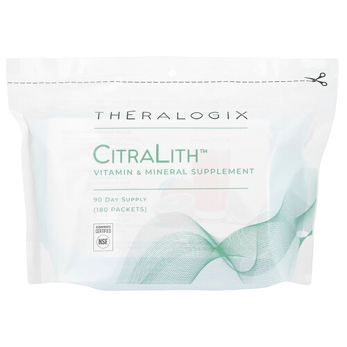 Theralogix Citralith Vitamin Mineral Supplement 180 Packets 2 45 G Each product image