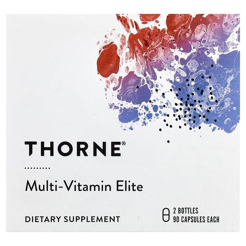 Thorne Multi Vitamin Elite A M P M 2 Bottles 90 Capsules Each product image