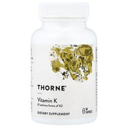 Thorne Vitamin K 60 Capsules