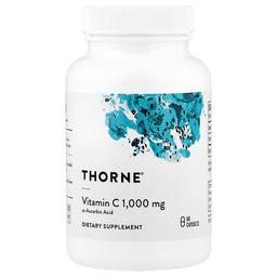 Thorne Vitamin C As Ascorbic Acid 60 Capsules 1 G Per Capsule
